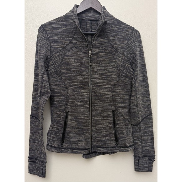 Lululemon Forme Full Zip Luon Jacket Women's Size 8 Wee Space Dye - Picture 2 of 6